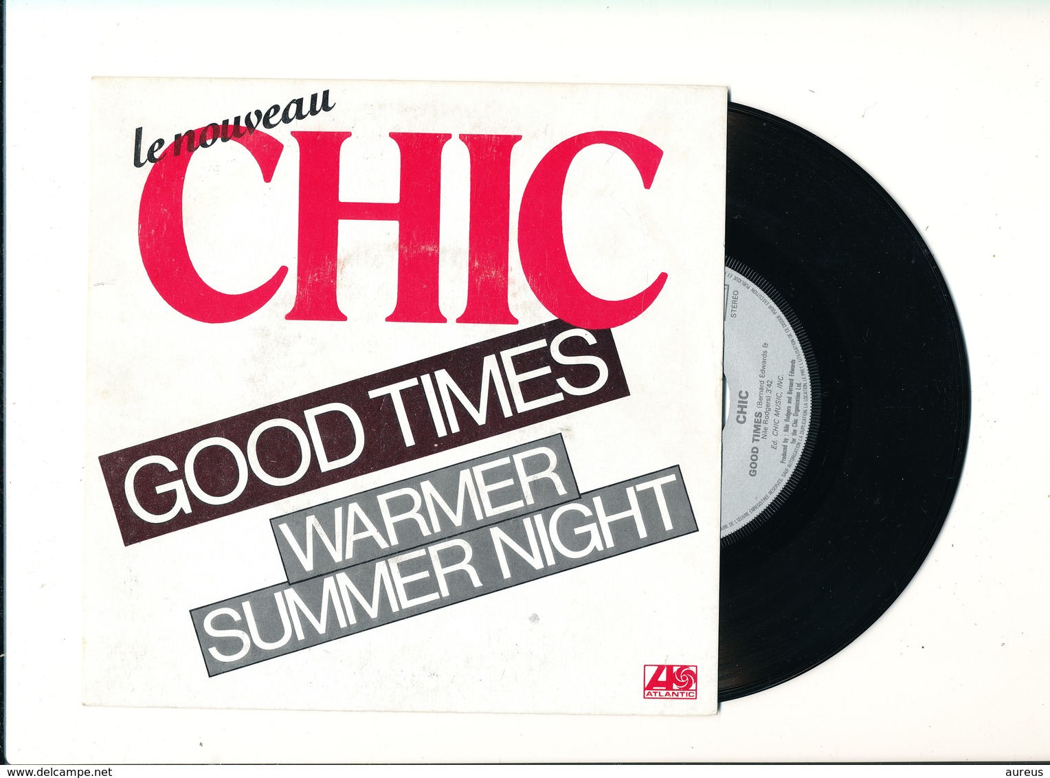 CHIC  " GOOD TIMES " Disque ATLANTIC 1979  TRES BON ETAT - Rock