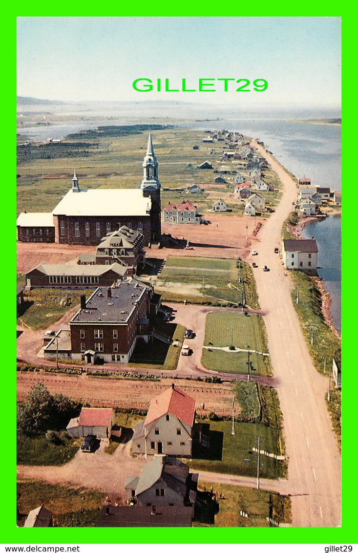 CHETICAMP, NOVA SCOTIA - AERIAL VIEW, CHETICAMP AN ACADIAN VILLAGE ON THE CABOT TRAIL-  H. S. CROCKER CO INC - - Cape Breton