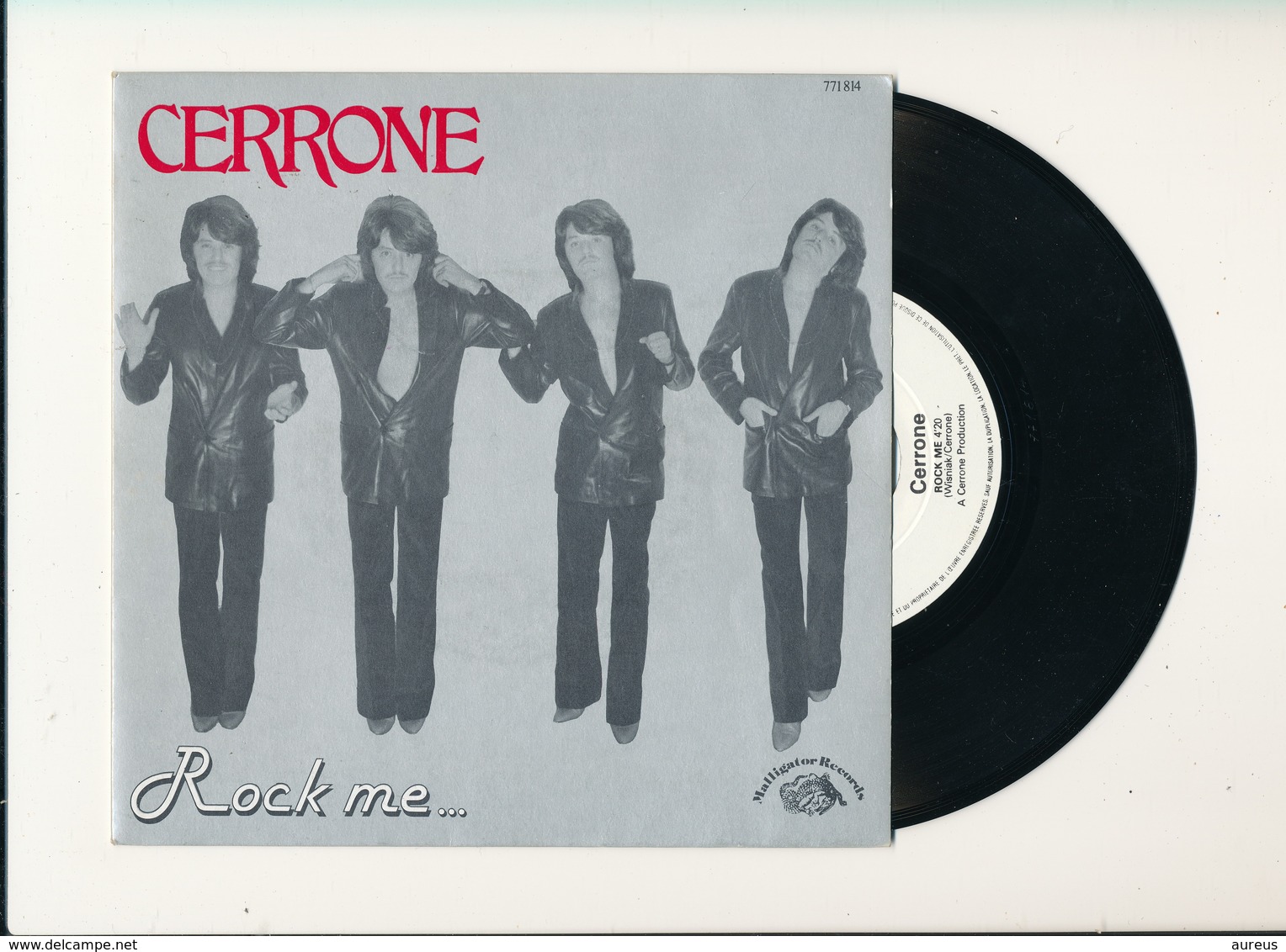 CERRONE " ROCK ME " Disque MALLIGATOR RECORDS 1979  TRES BON ETAT - Rock