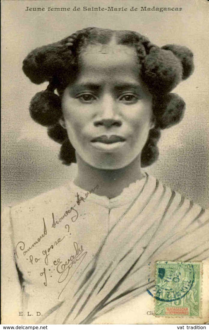 ETHNIQUES - Carte Postale - Jeune Fille De Sainte Marie De Madagascar - L 29897 - Afrique