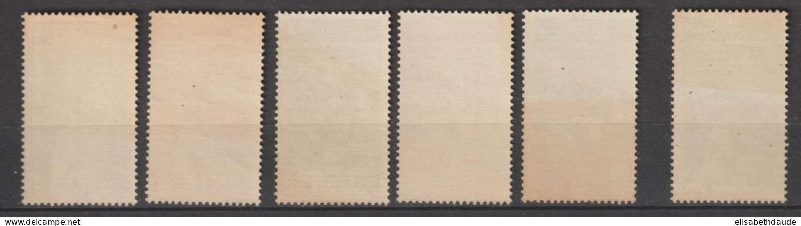 VATICAN - 1935 ANNEE COMPLETE - YVERT 66/71 ** MNH (INFIME TRACE Sur Le 68) - COTE = 925 EUR. - Unused Stamps