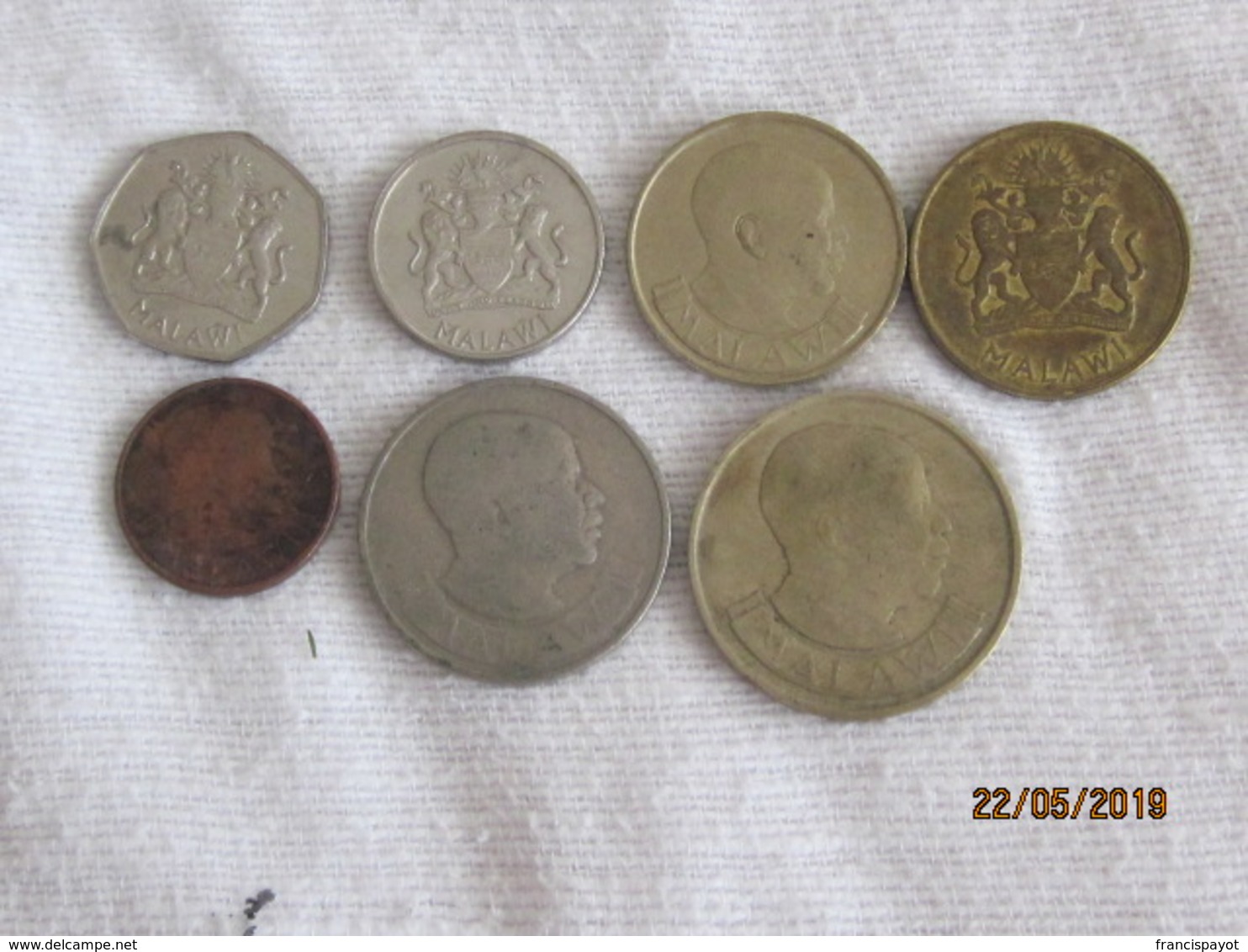 Malawi: 7 Coins Various 1971 - 2015 - Malawi