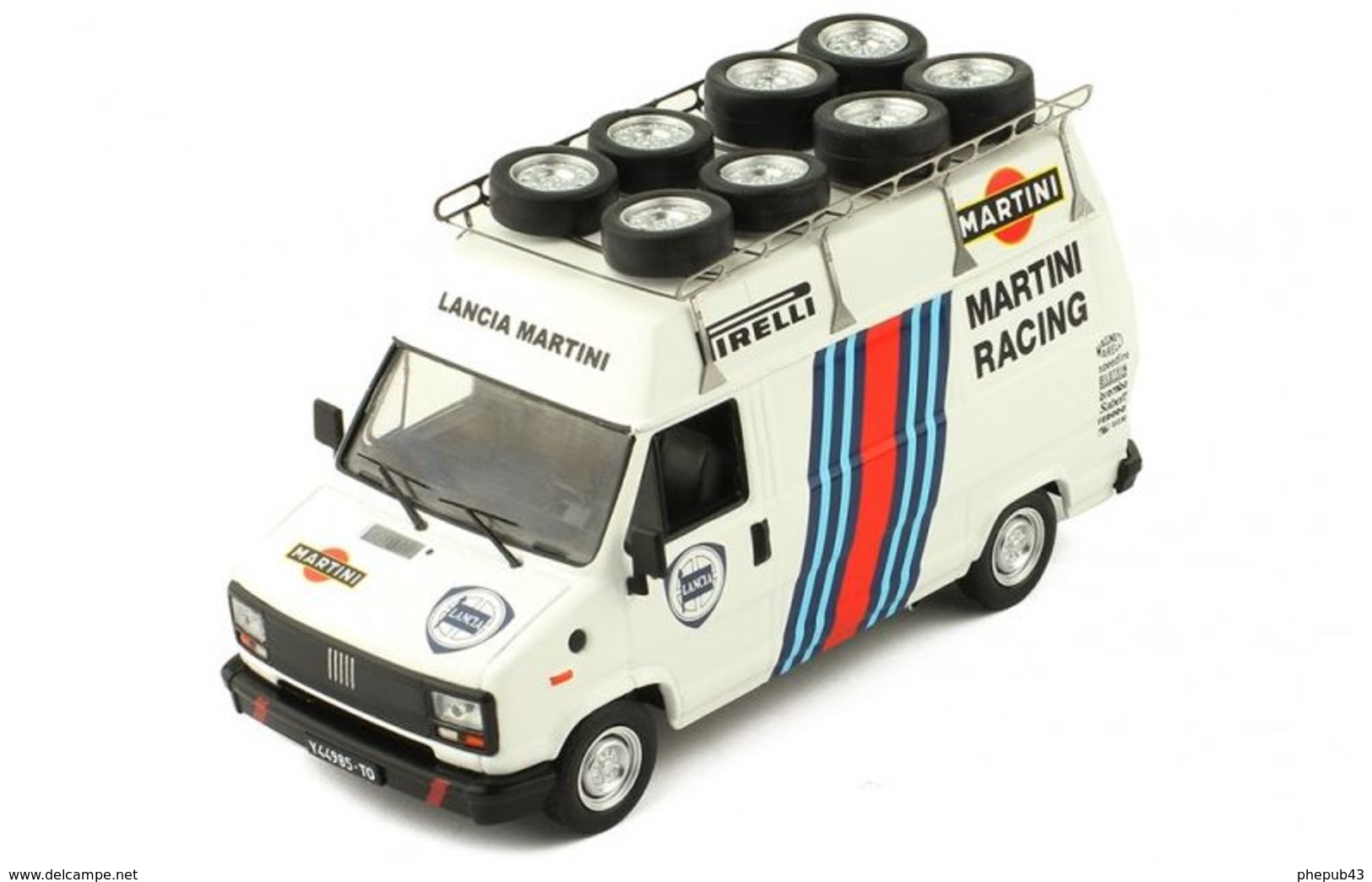 Fiat Ducato - Assistenza Lancia Martini Racing - Rally 1984 - Ixo - Ixo