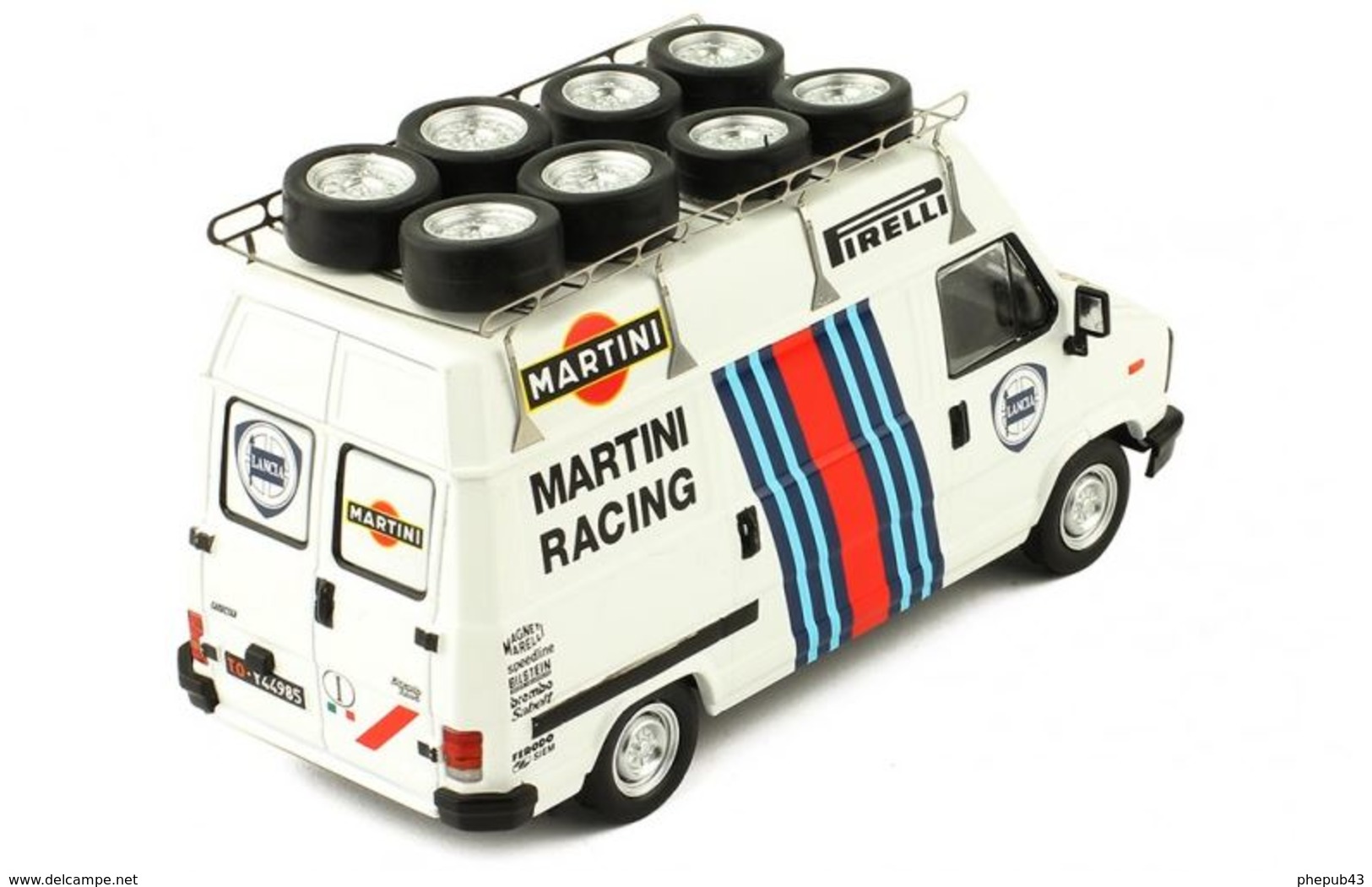 Fiat Ducato - Assistenza Lancia Martini Racing - Rally 1984 - Ixo - Ixo