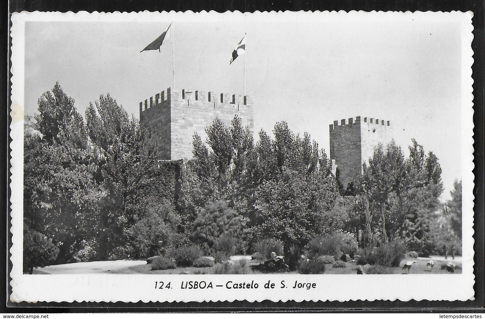 CARTE PHOTO PORTUGAL - Lisboa, Castelo De S. Jorge - Lisboa