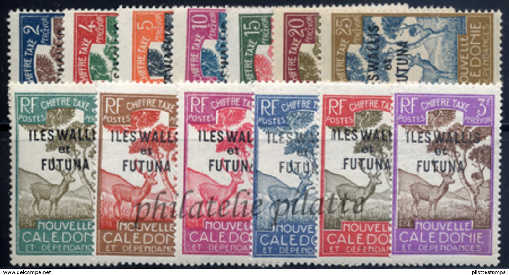 -Wallis & Futuna T 11/23** - Neufs