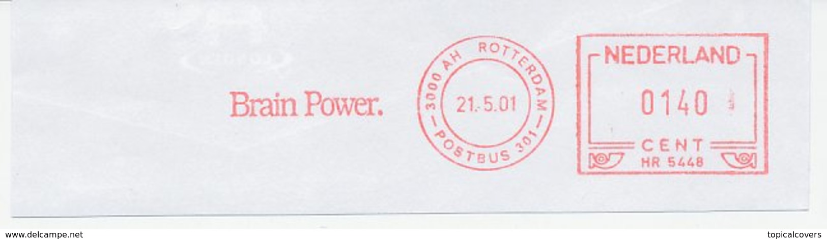 Meter Cut Netherlands 2001 Brain Power - Andere & Zonder Classificatie