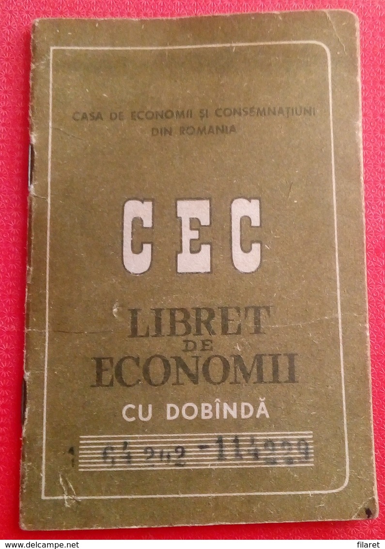 ROMANIA-CEC,COMMUNIST PERIOD - Cheques & Traverler's Cheques