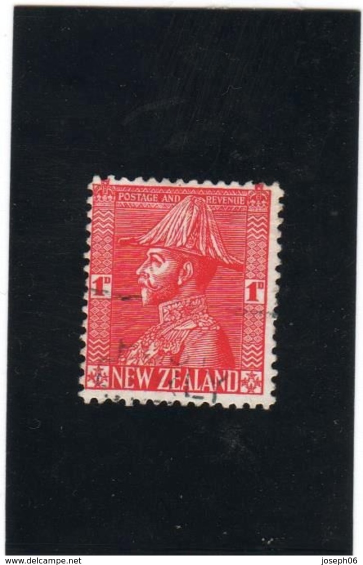 NOUVELLE  ZELANDE    1926  Y.T. N° 183  Oblitéré - Used Stamps