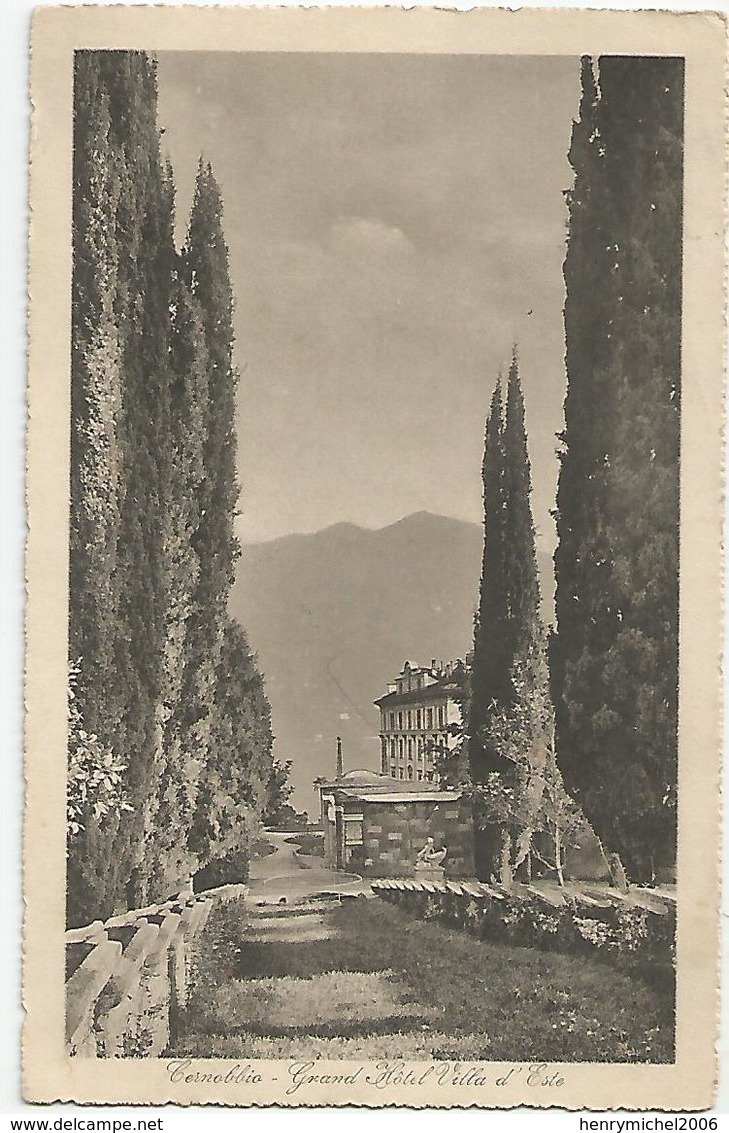 Italie Italia Italie - Como Cernoblio Grand Hotel Villa D'este 1913 - Como