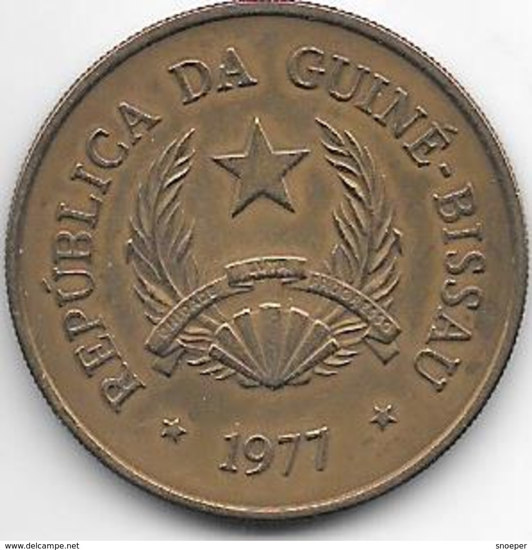 *guinea  Bissau  2,50 Pesos   1977  Km 19  Xf - Guinea-Bissau