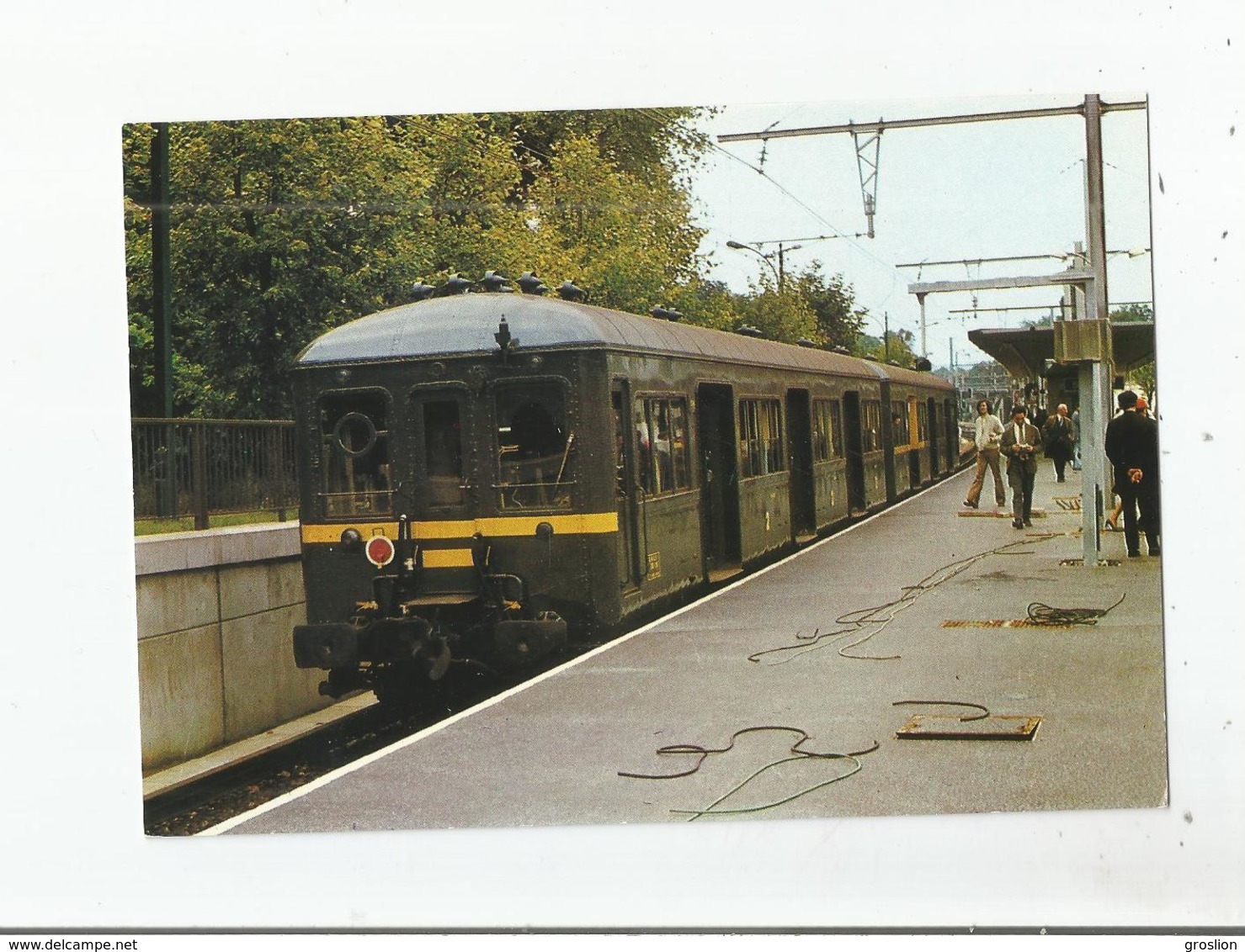 TRAIN SPECIAL COPEF EN GARE R E R DU VESINET -LE PECQ LE 16 SEPTEMBRE 1972 - Le Vésinet