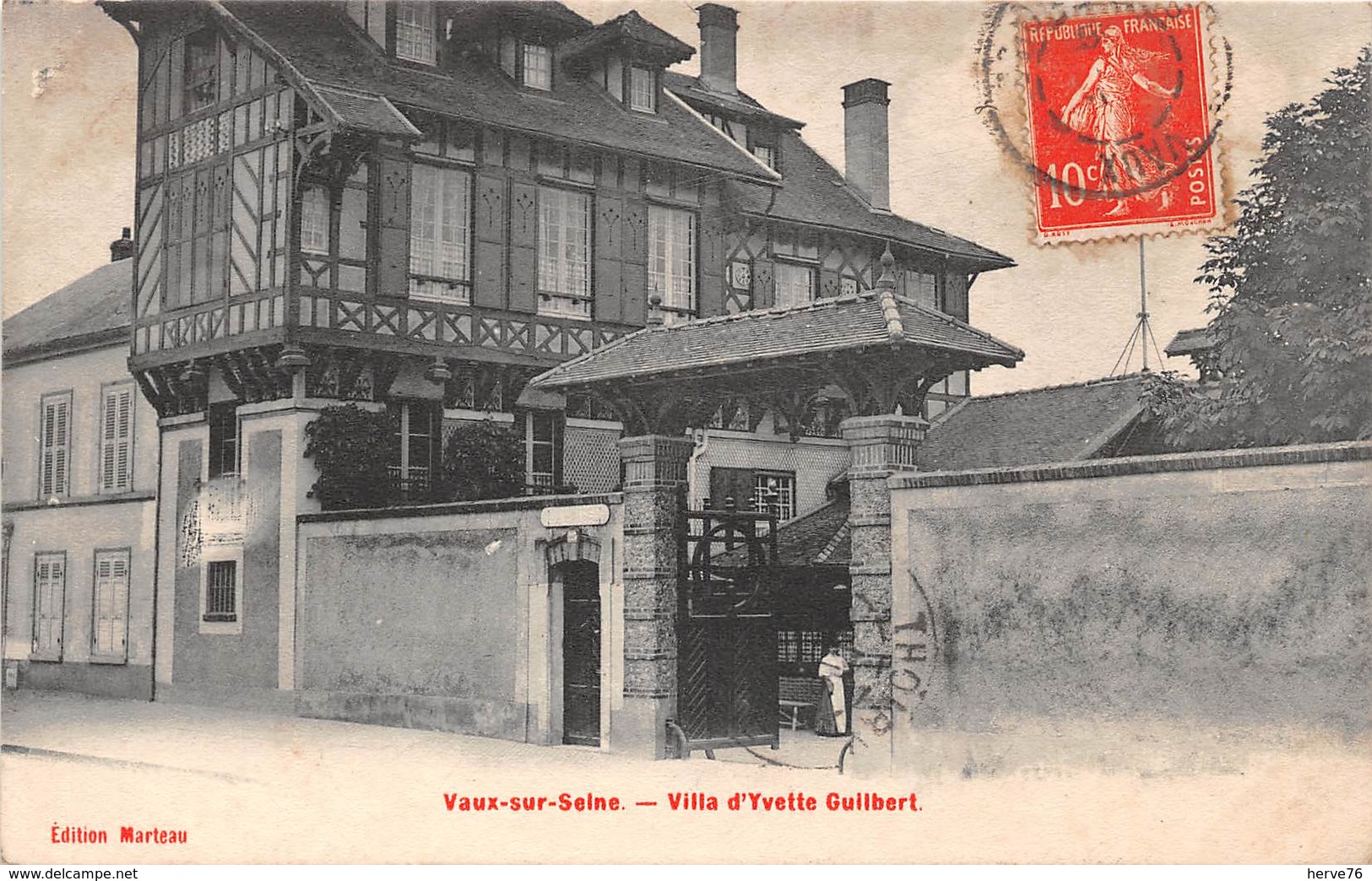 VAUX SUR SEINE - Villa D'Yvette Guilbert - Andere & Zonder Classificatie