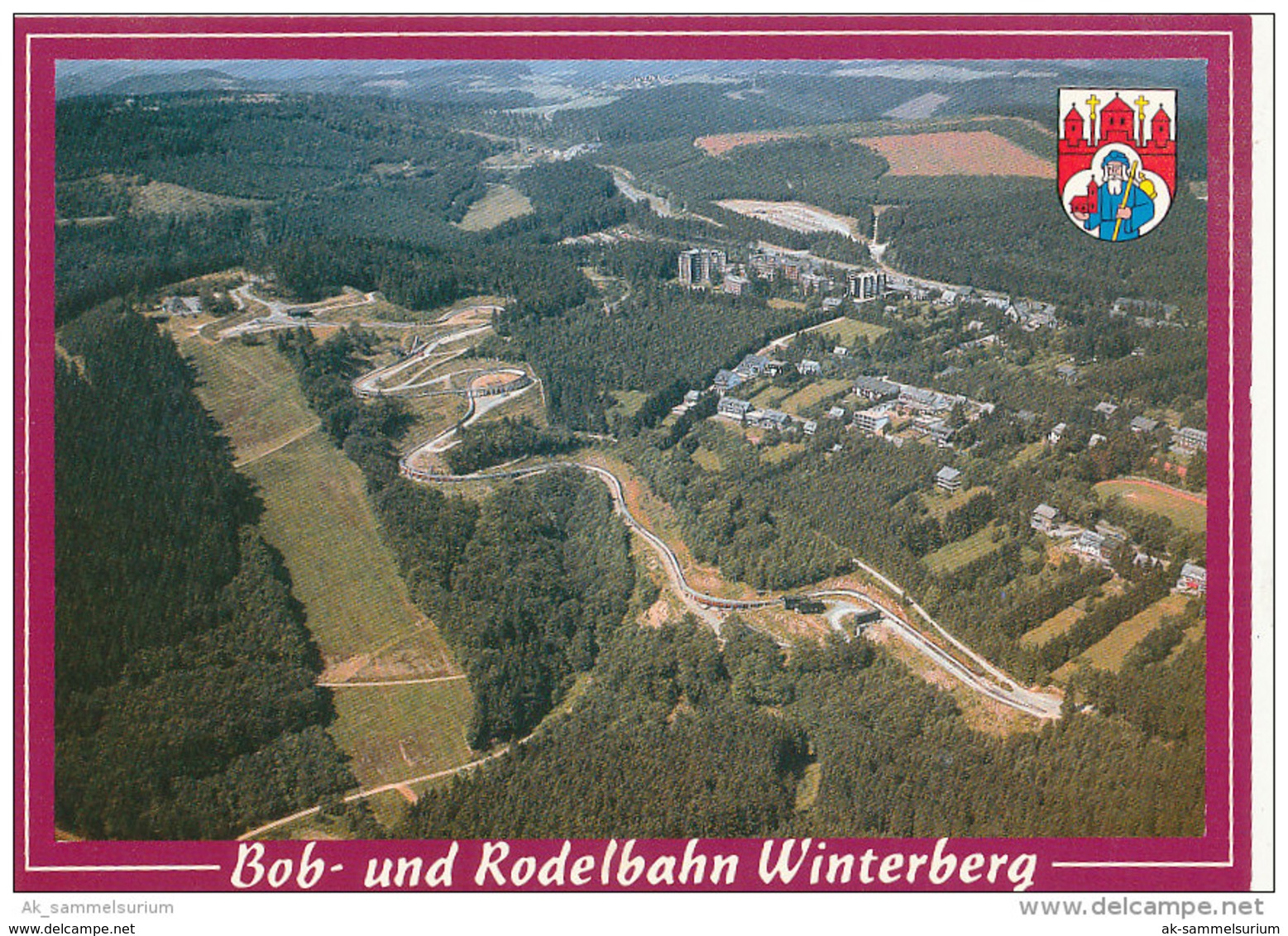 Winterberg / Bobbahn / Bob / Sport (D-A192) - Winterberg