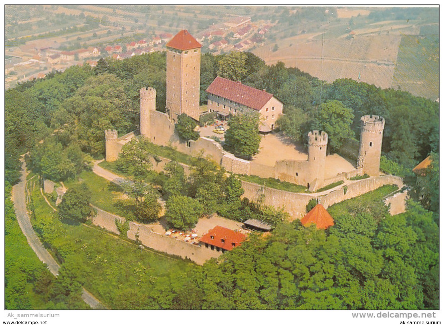 Heppenheim (Bergstraße) / Burg / Schloss / Castle (D-A191) - Heppenheim