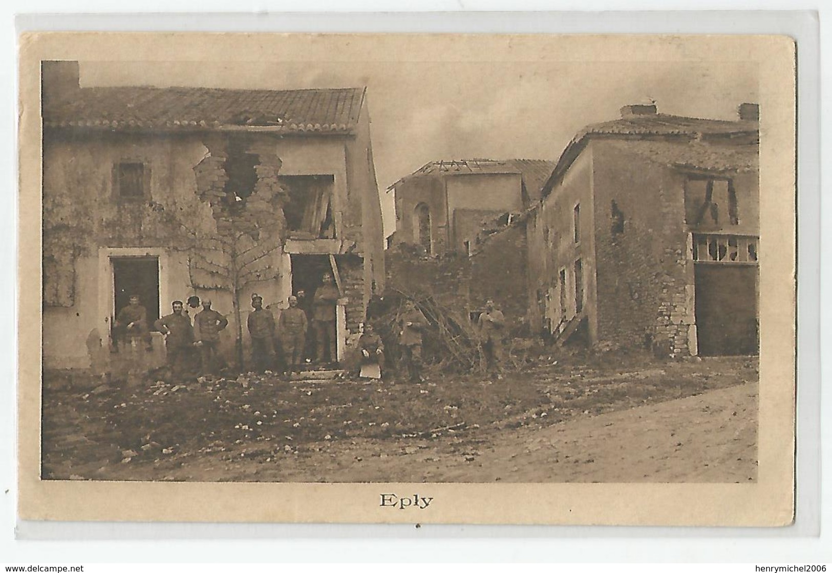 54 Eply Occupation Allemande 1916 - Guerre 1914-18