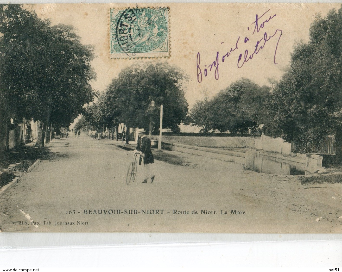 79 - Beauvoir Sur Niort : Route De Niort - La Mare - Beauvoir Sur Niort