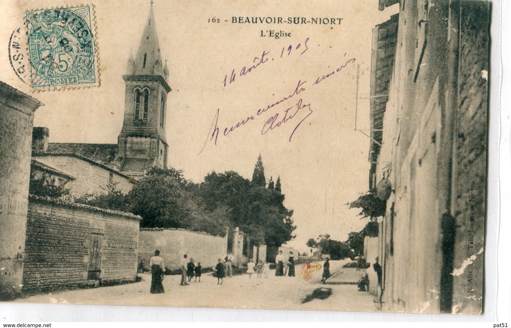 79 - Beauvoir Sur Niort : L' Eglise - Beauvoir Sur Niort