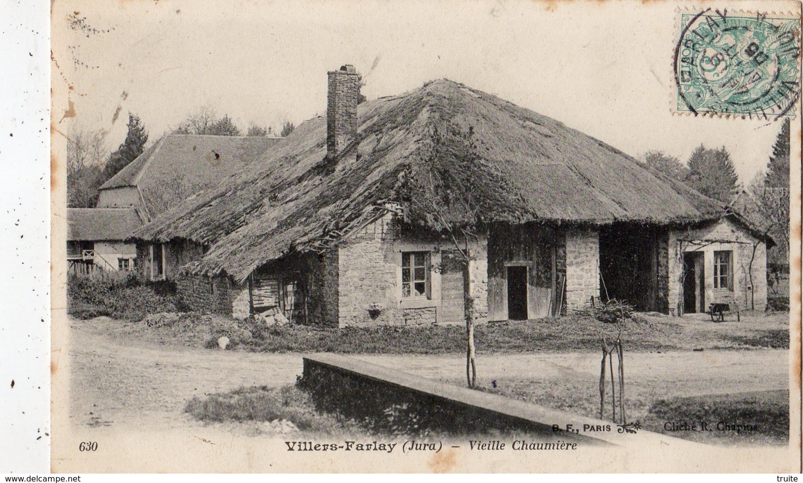 VILLERS-FARLAY VIEILLE CHAUMIERE - Villers Farlay