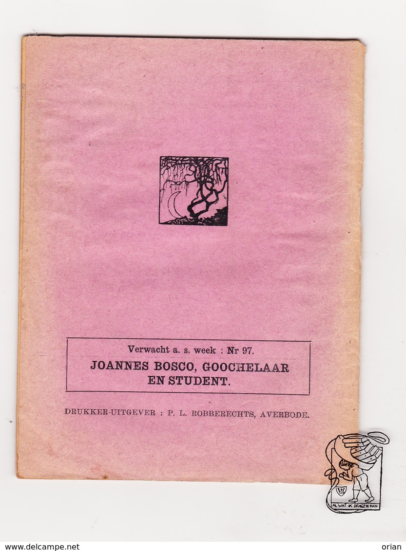 Boekje Vlaamsche Filmkens Volume 96 Wonderlijke Avonturen Jan Welgemoed & De Drie Bulten / Dommelscout / 1932 / Limburg - Jeugd