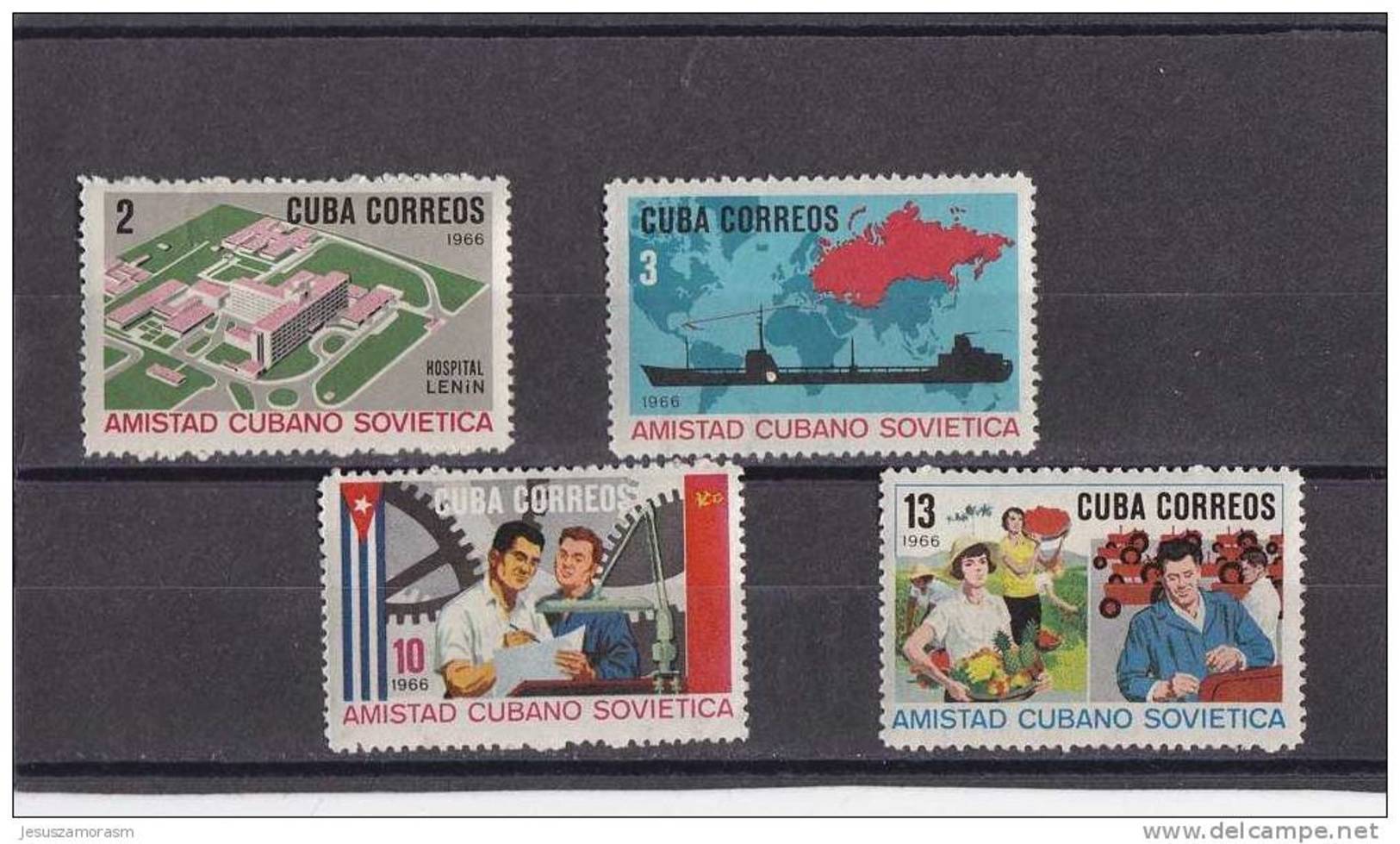 Cuba Nº 1036 Al 1039 - Unused Stamps