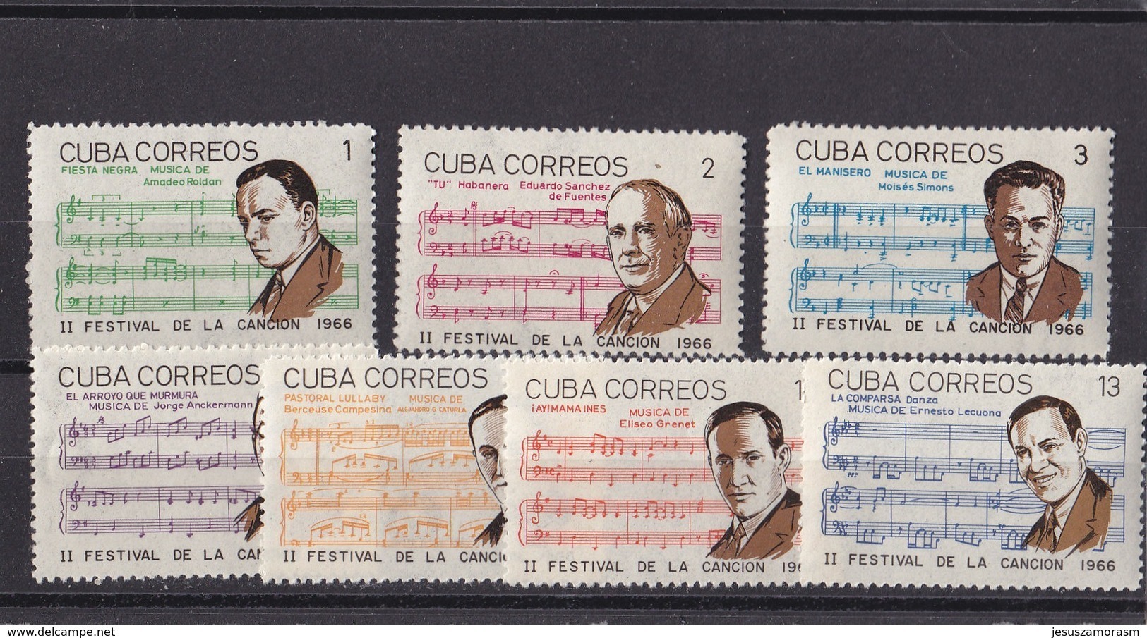 Cuba Nº 1040 Al 1046 - Nuevos