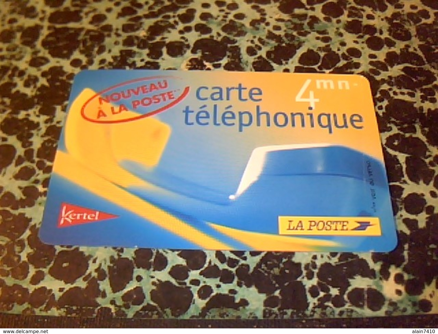 TELECARTE Carte Telephonique La Poste 4 MN NON UTILISÈE ( DATE PERIMÈE POUR COLLECTION) - Espace