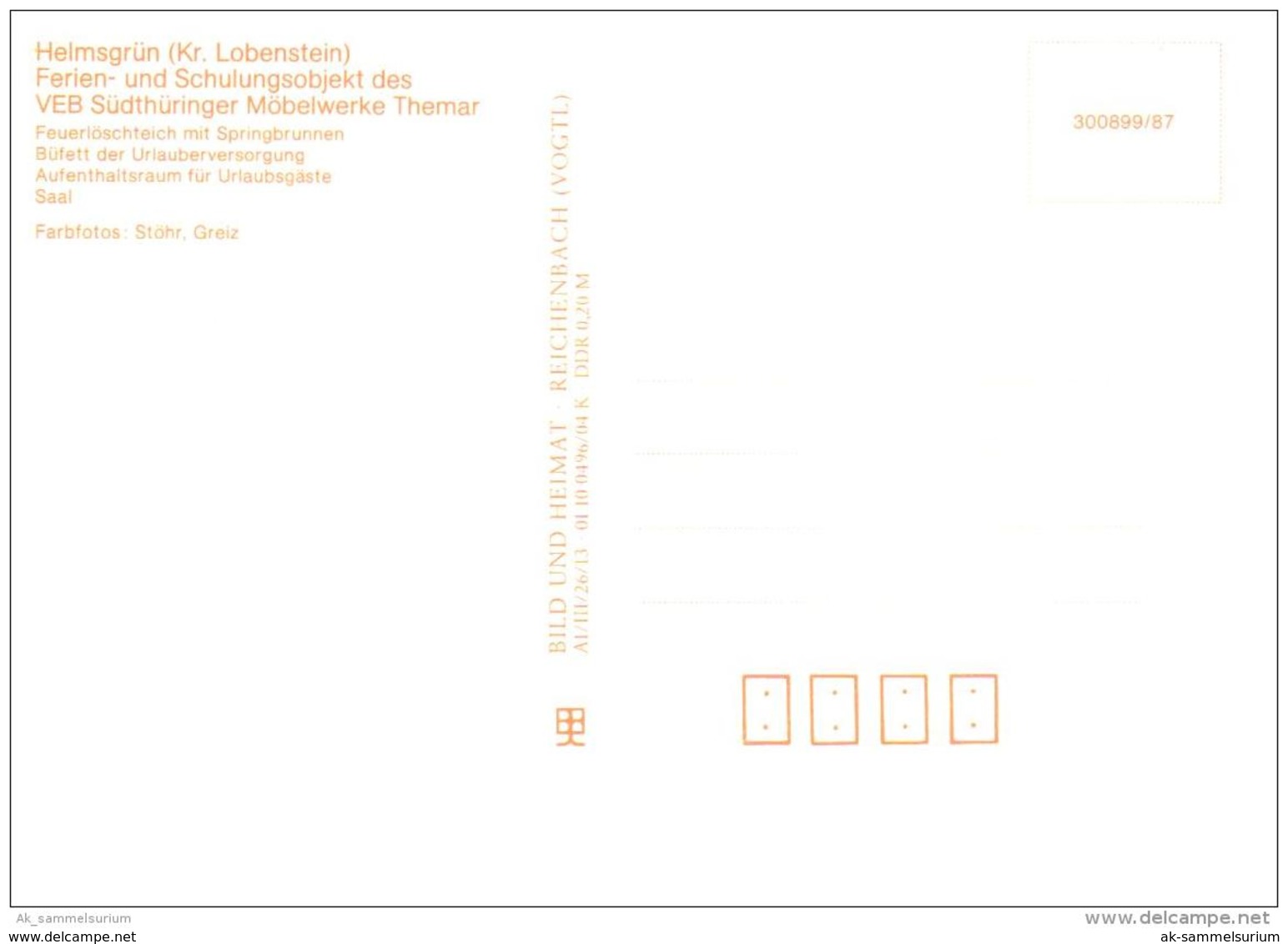 Helmsgrün / Kreis Lobenstein (D-A213) - Lobenstein