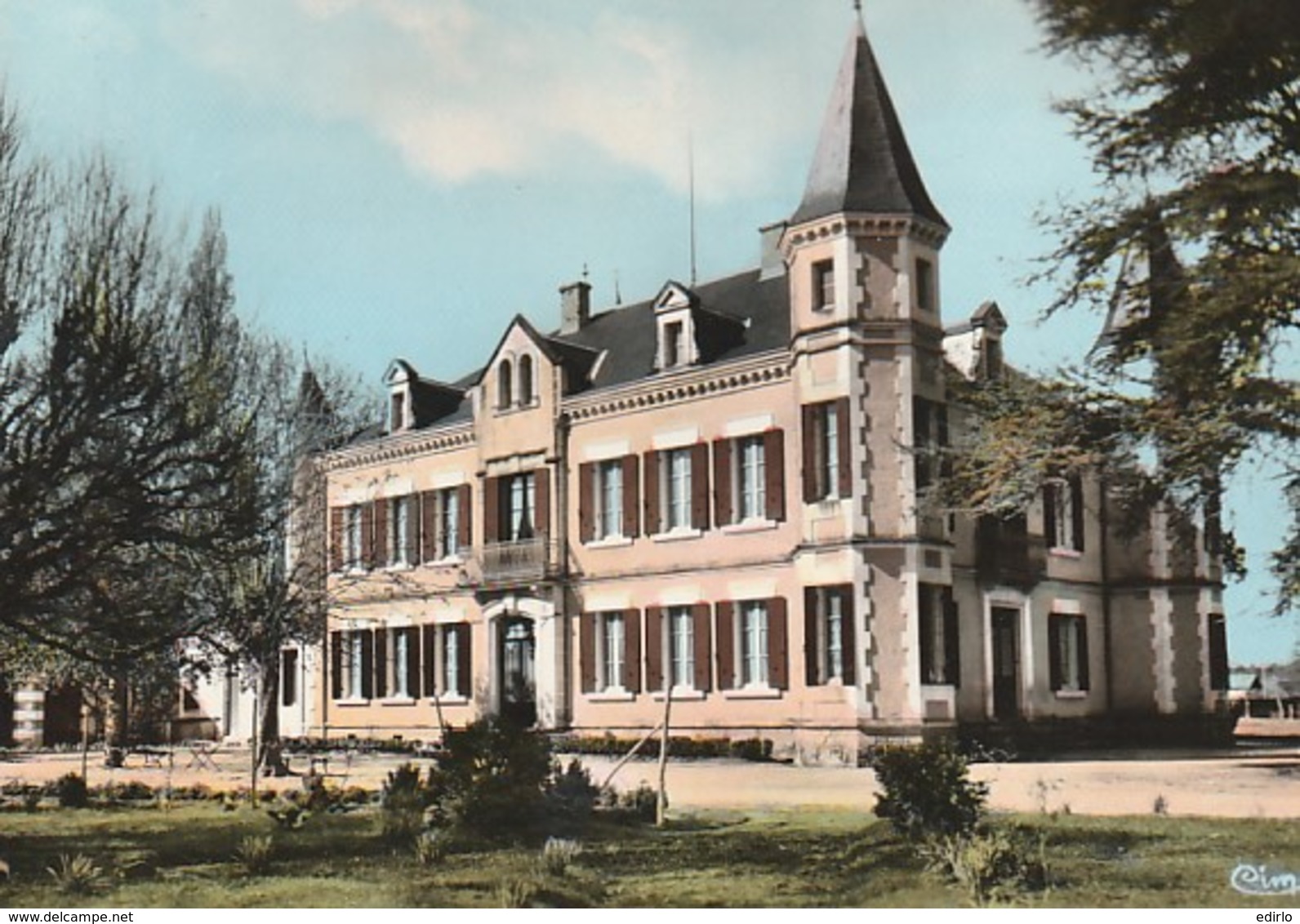 *** 40  *** GABARRET  Le Château De Buros - Timbrée TTB - Gabarret