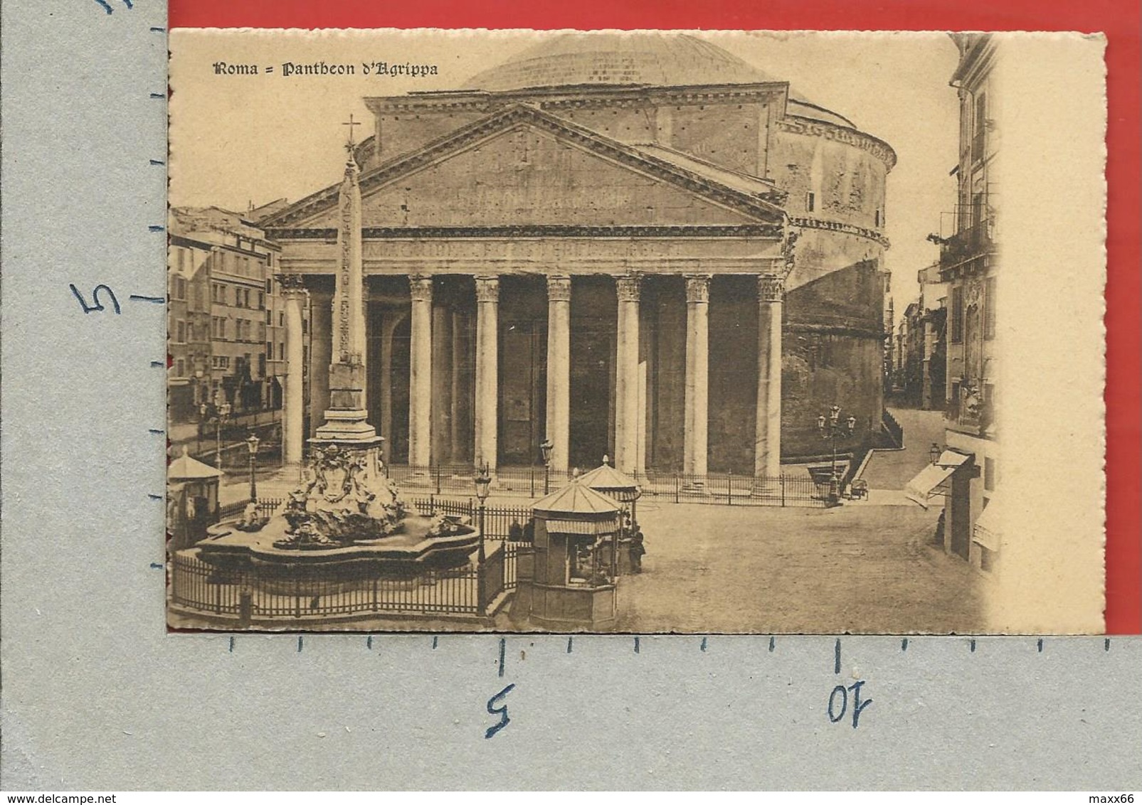 CARTOLINA NV ITALIA - ROMA - Pantheon D'Agrippa - 9 X 14 - Panthéon