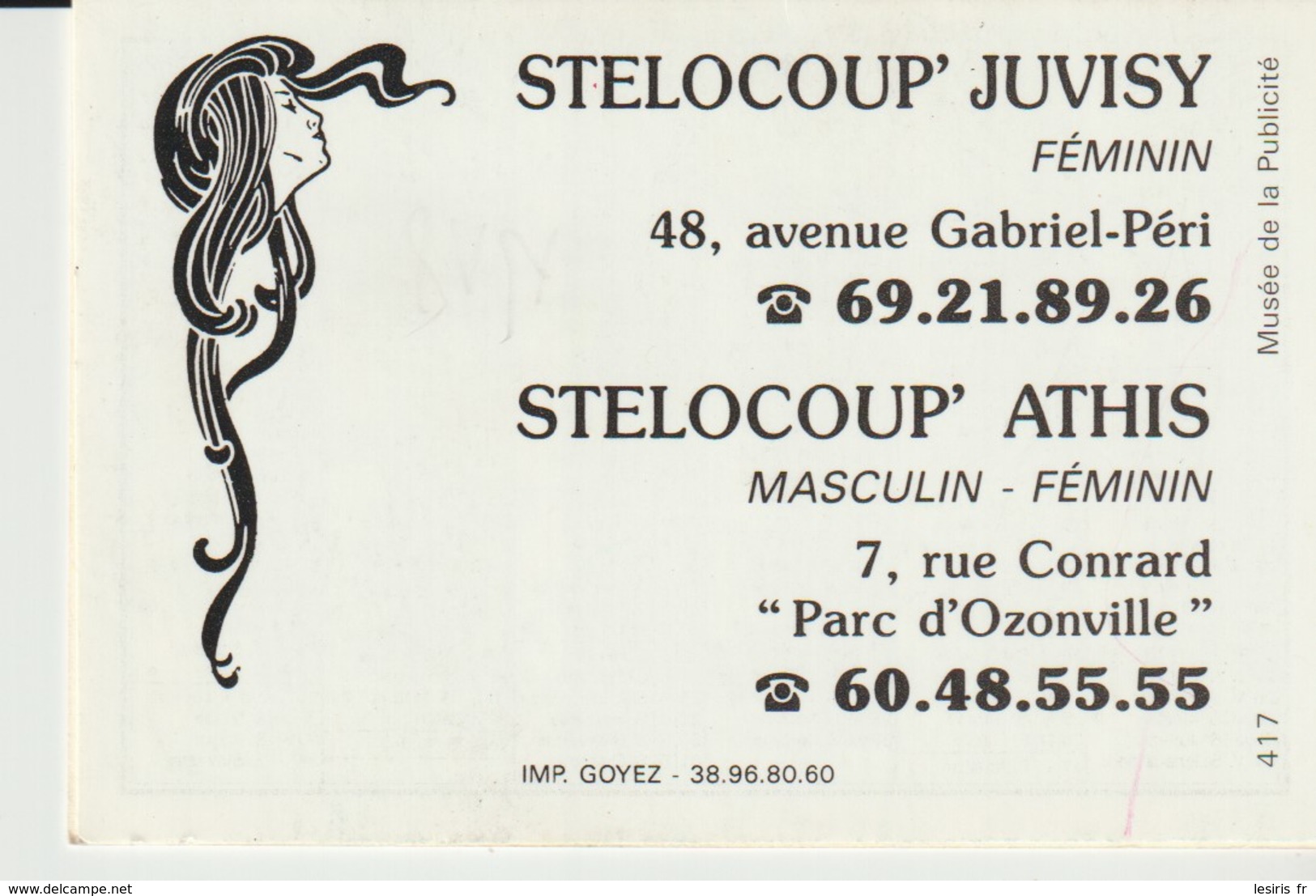 CALENDRIER - 1992 - LA BÉCANE QUINA DES CYCLISTES - STELOCOUP JUVISY - STELOCOUP ATHIS - - Formato Piccolo : 1991-00