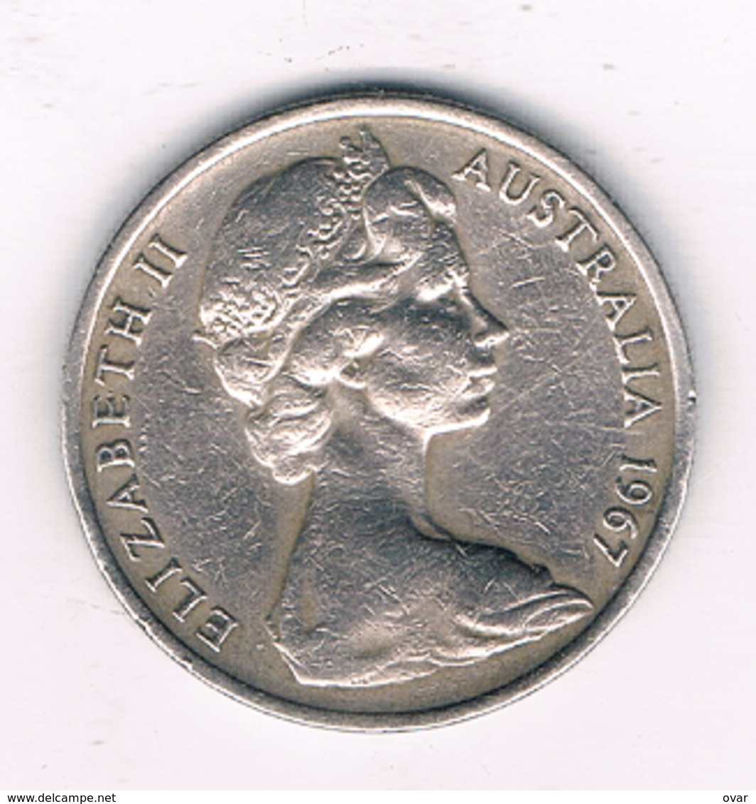 10 CENTS 1967 AUSTRALIE /4264/ - 10 Cents