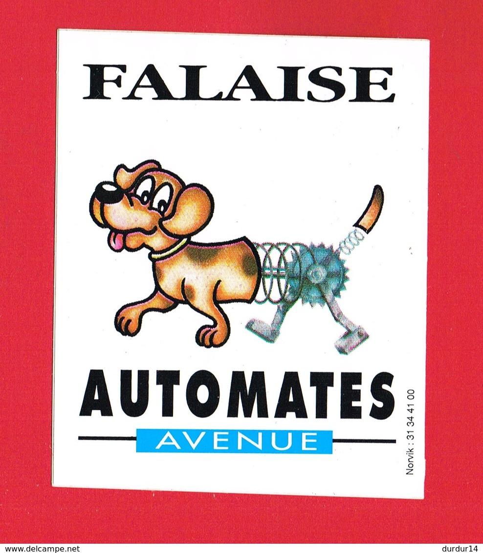 1 Autocollant AUTOMATES AVENUE FALAISE - Autocollants