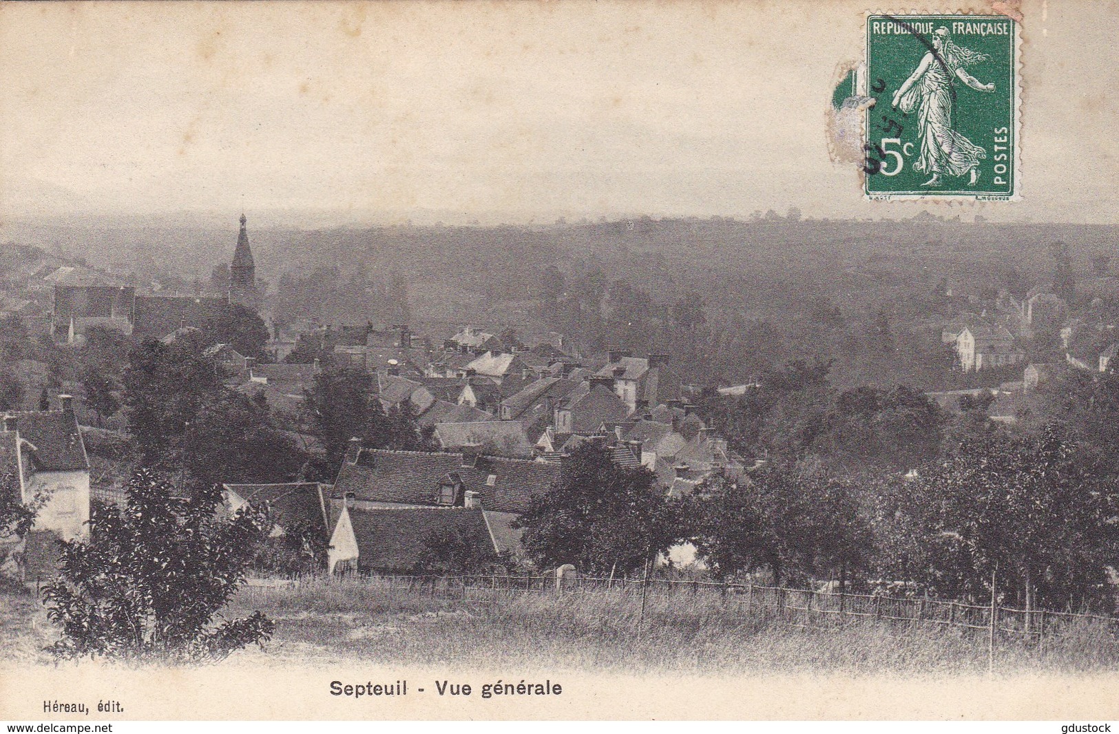 Yvelines - Septeuil - Vue Générale - Septeuil