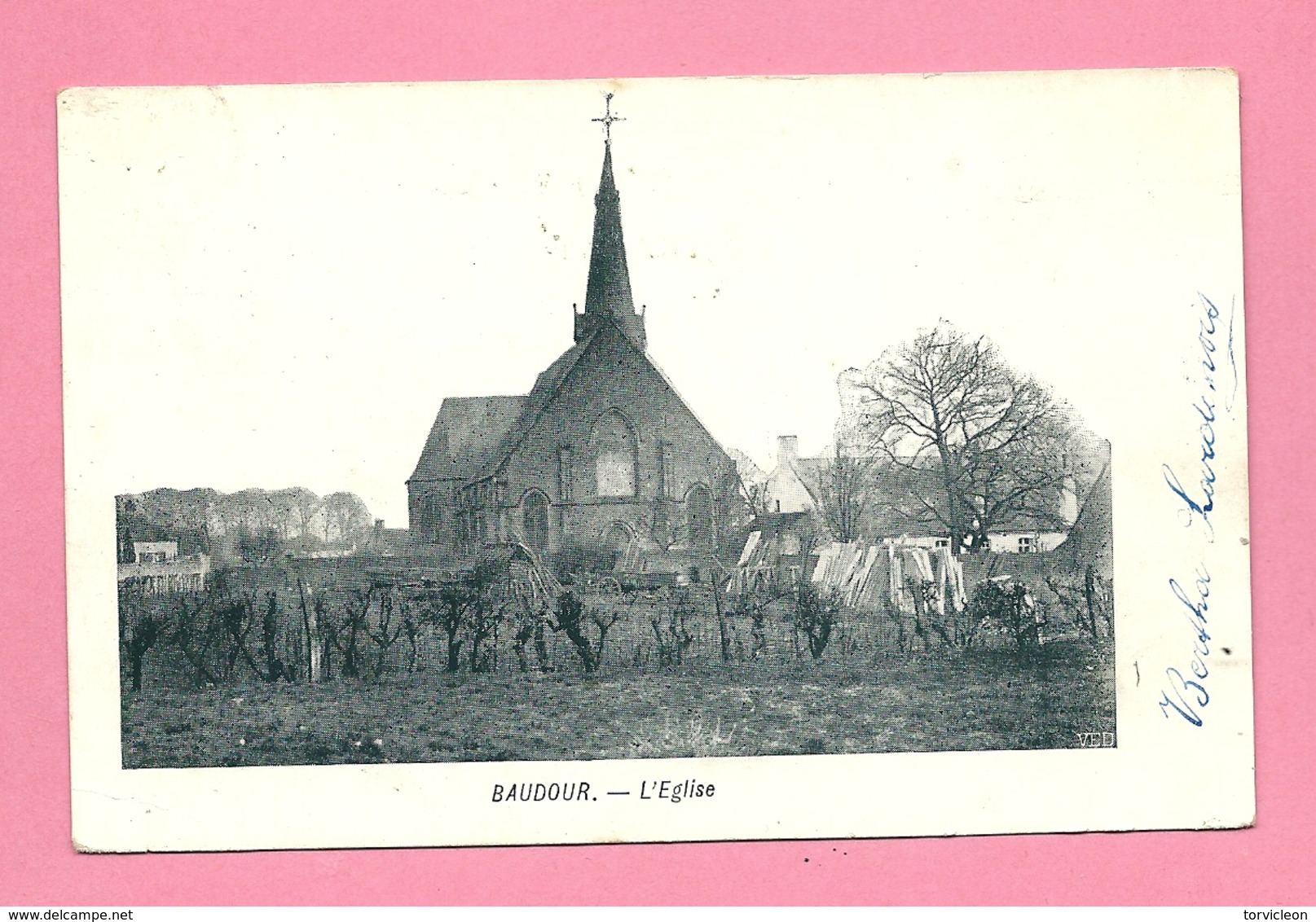 C.P. Baudour  = L'  Eglise - Saint-Ghislain