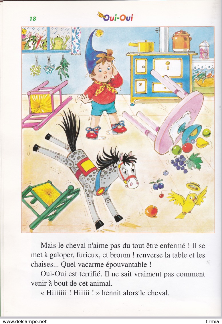 Oui-oui  Et Le Cheval De Bois Gnid Buston - Hachette