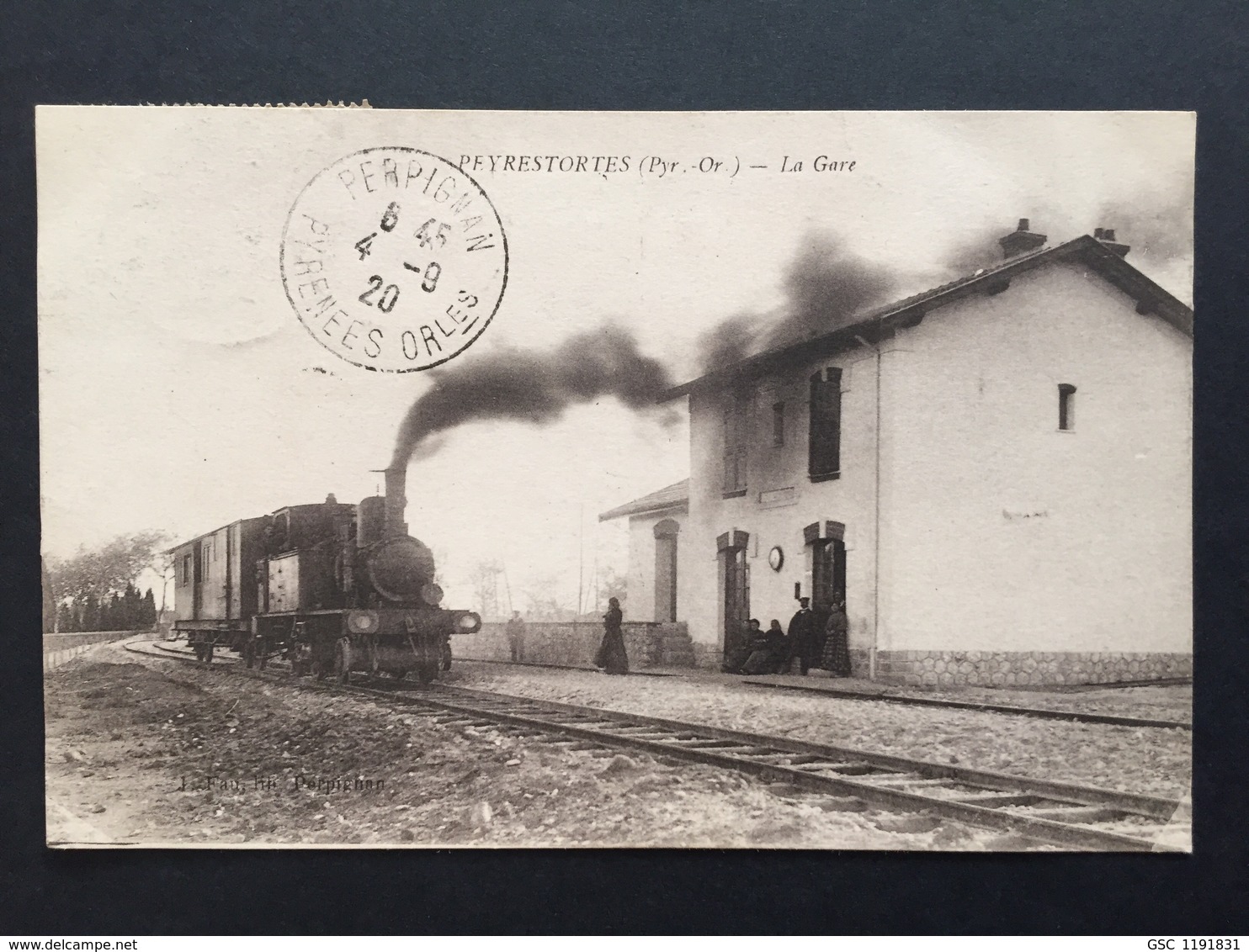 CPA Peyrestortes La Gare - Sonstige & Ohne Zuordnung