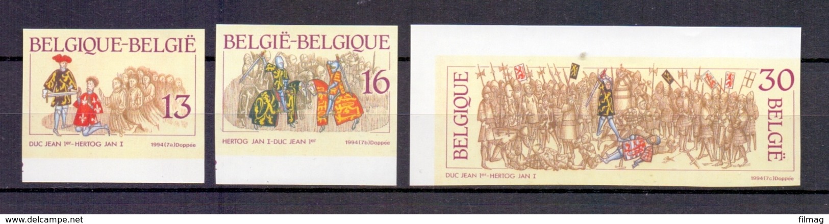 2552/2554 GESCHIEDENIS ONGETAND POSTFRIS** 1994 - Autres & Non Classés