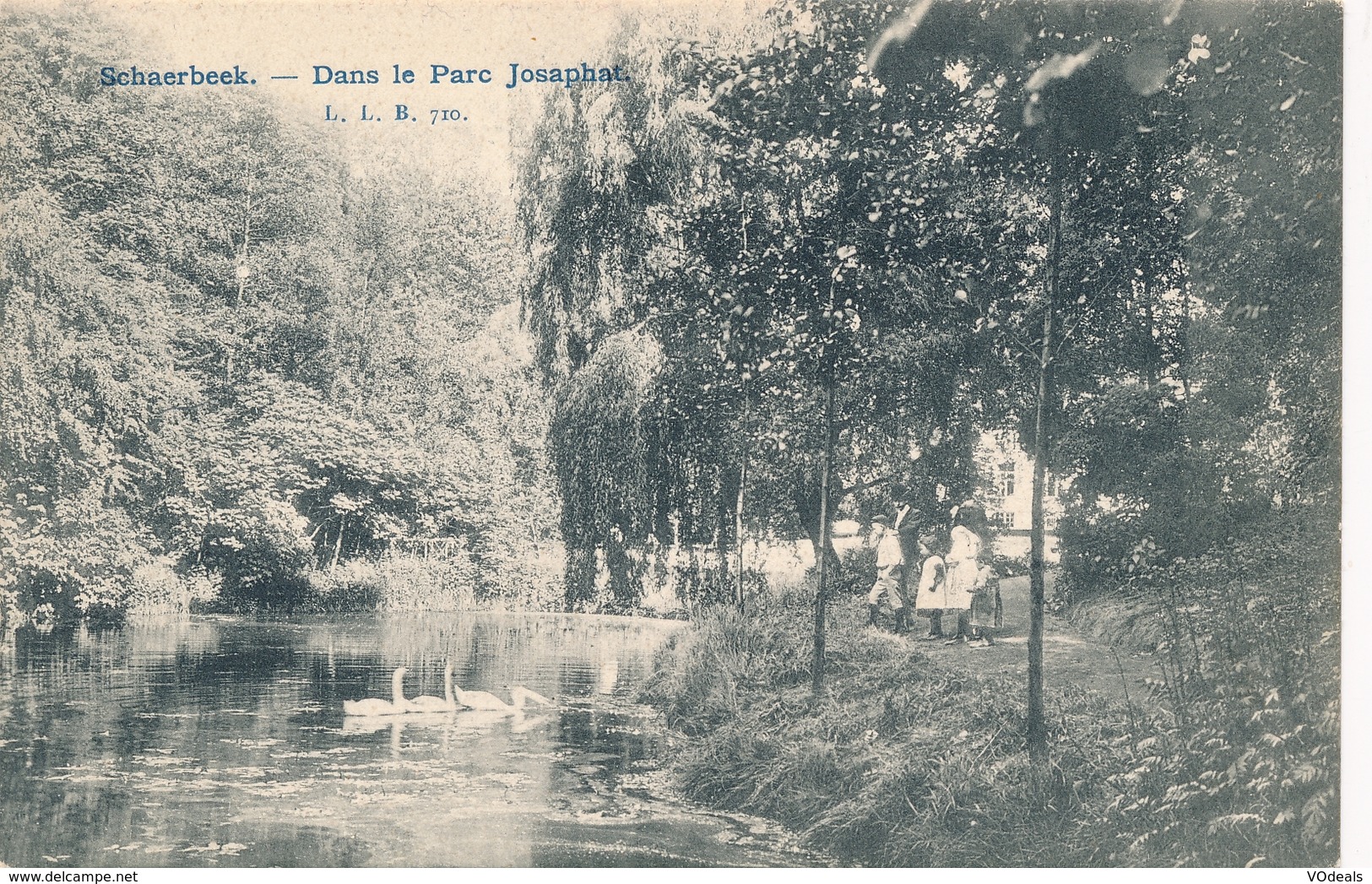 CPA - Belgique - Brussels - Bruxelles - Schaerbeek - Dans Le Parc Josaphat - Schaarbeek - Schaerbeek