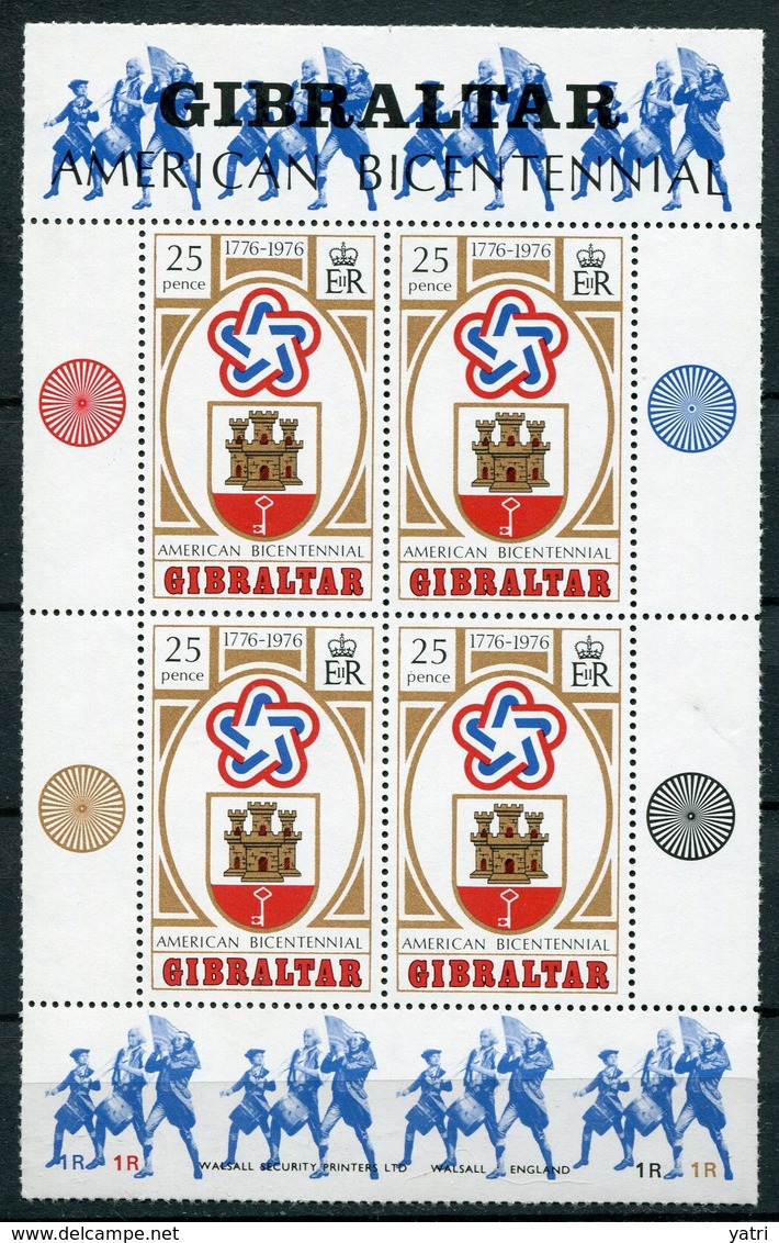 Gibilterra - 1976 - Annata Completa (+ Postage Due) / Complete Year Set ** MNH / VF - Gibilterra