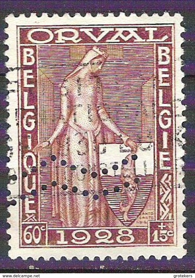 BELGIE OBP 261A - Oblitérés