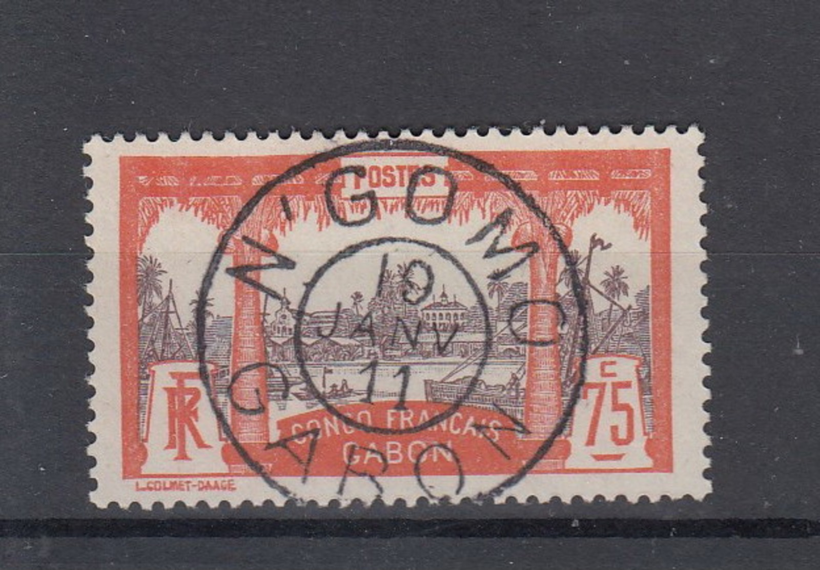 Gabun Michel Cat.No.   Used 68 - Used Stamps