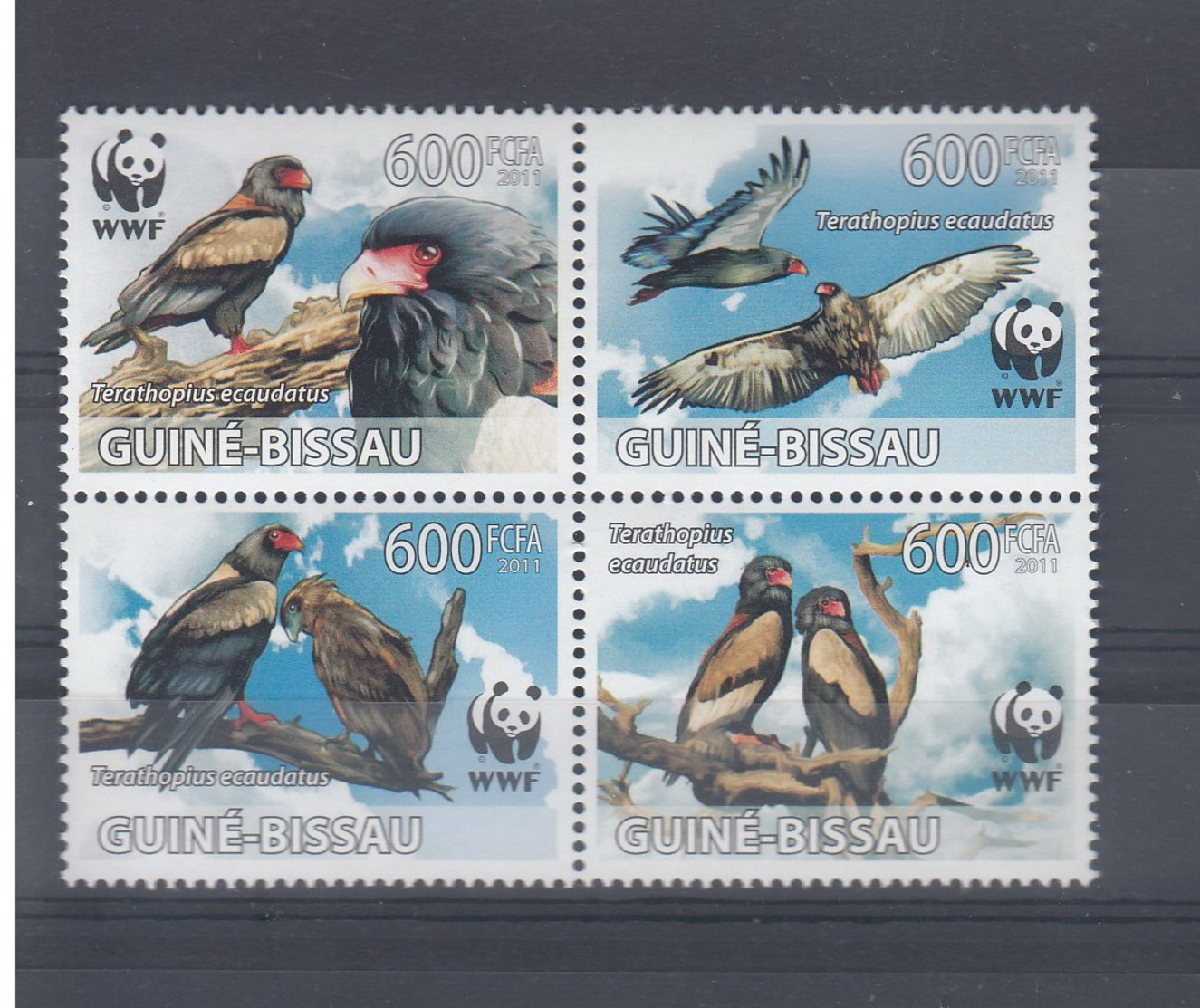 Guinea Bissau Michel Cat.No.    Mnh/** 5229/5232 Wwf Birds - Guinea-Bissau