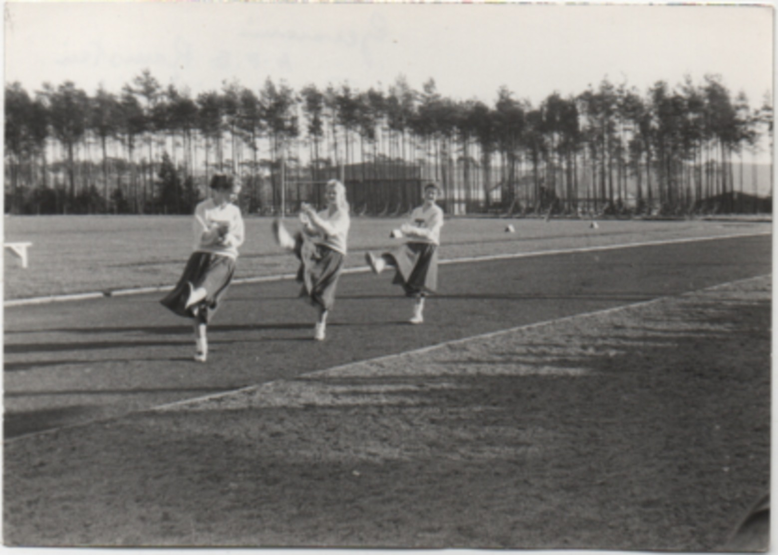 Fotografia Cm. 7,5 X 10,5. Retro: A.F.B. Ramstein Partita Di Football 1957 - Sport