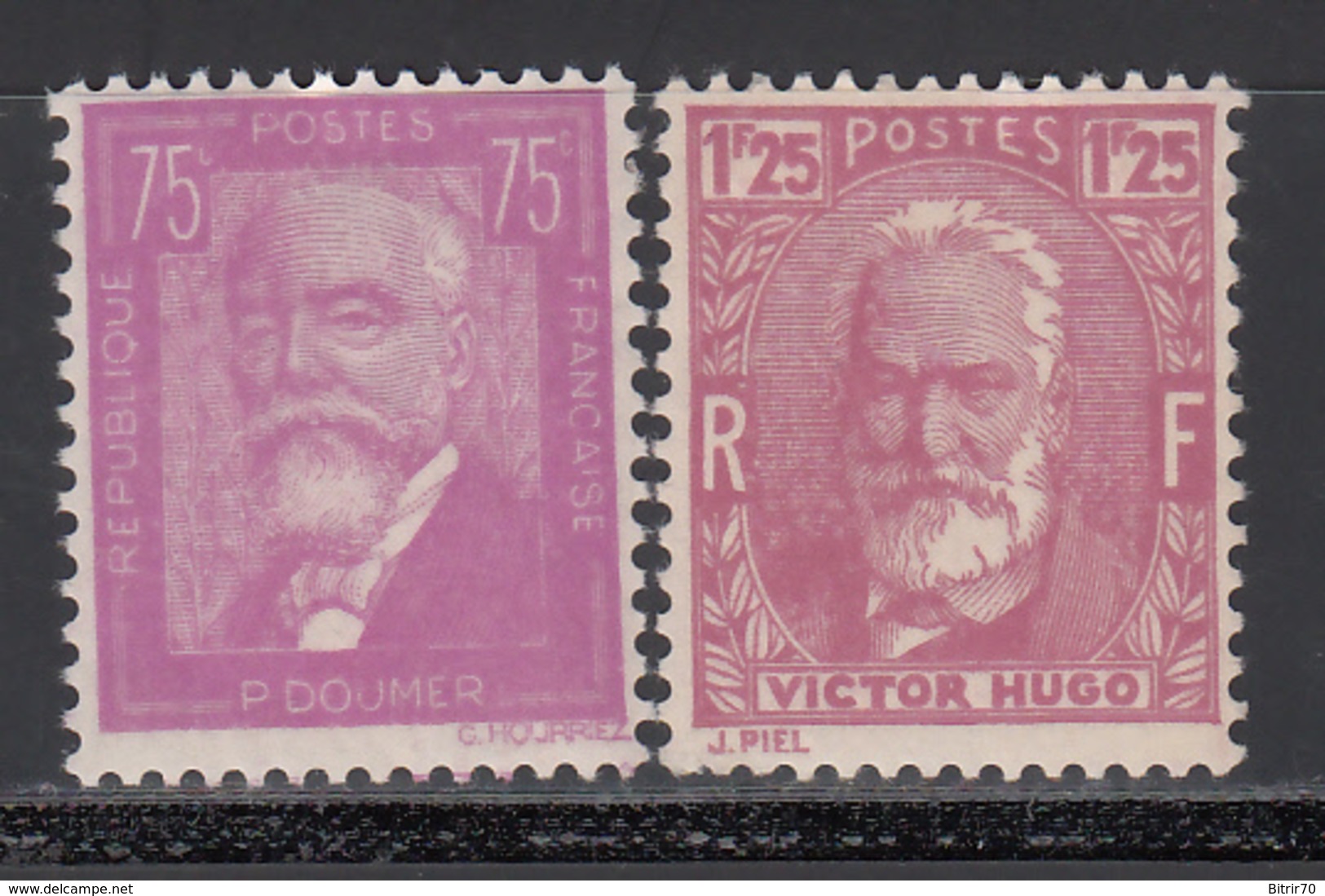 1935-36  Yvert Nº 292, 293   MNH - Ungebraucht