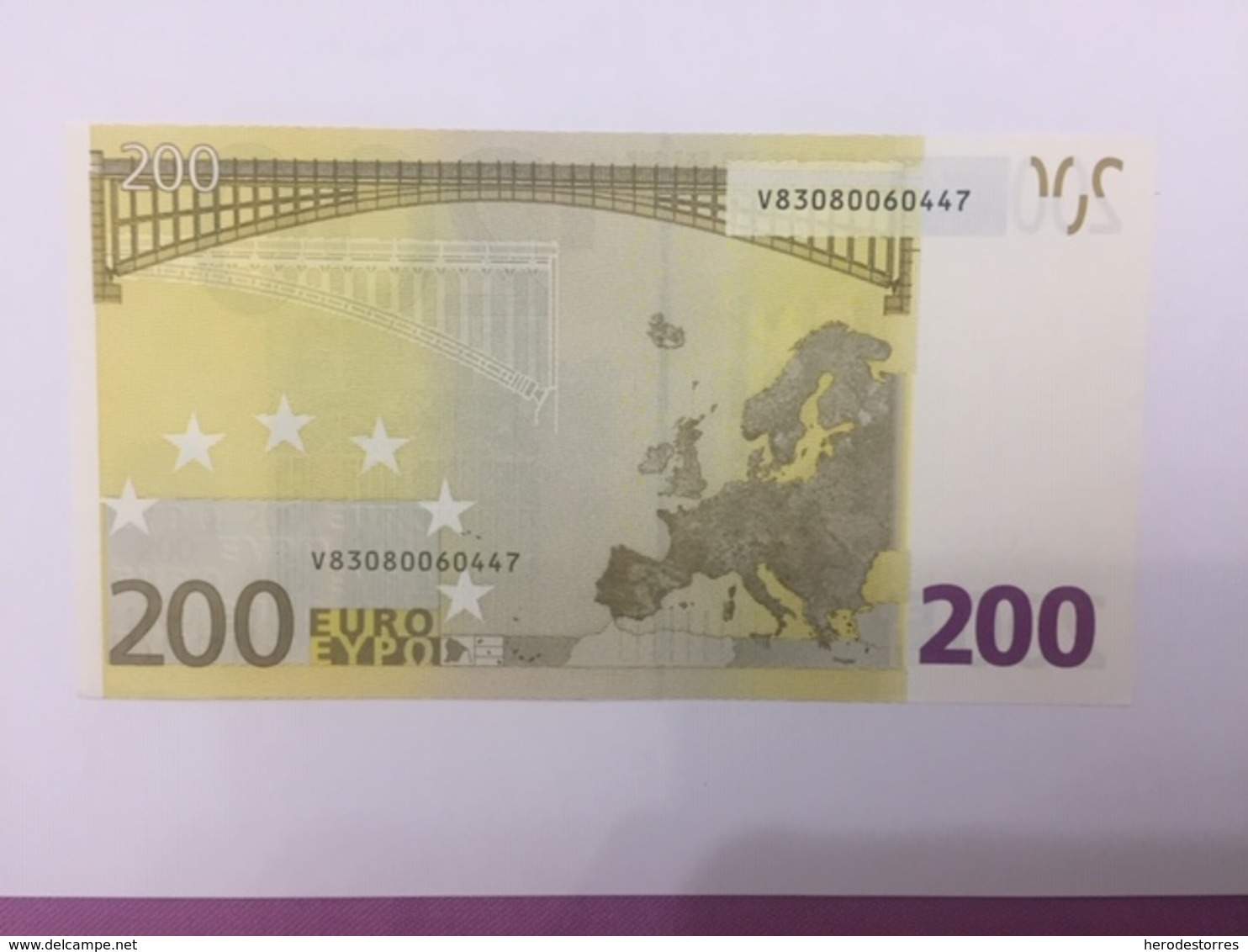 EURO SPAIN 200 T001 DUISENBERG, UNCIRCULATED - 200 Euro