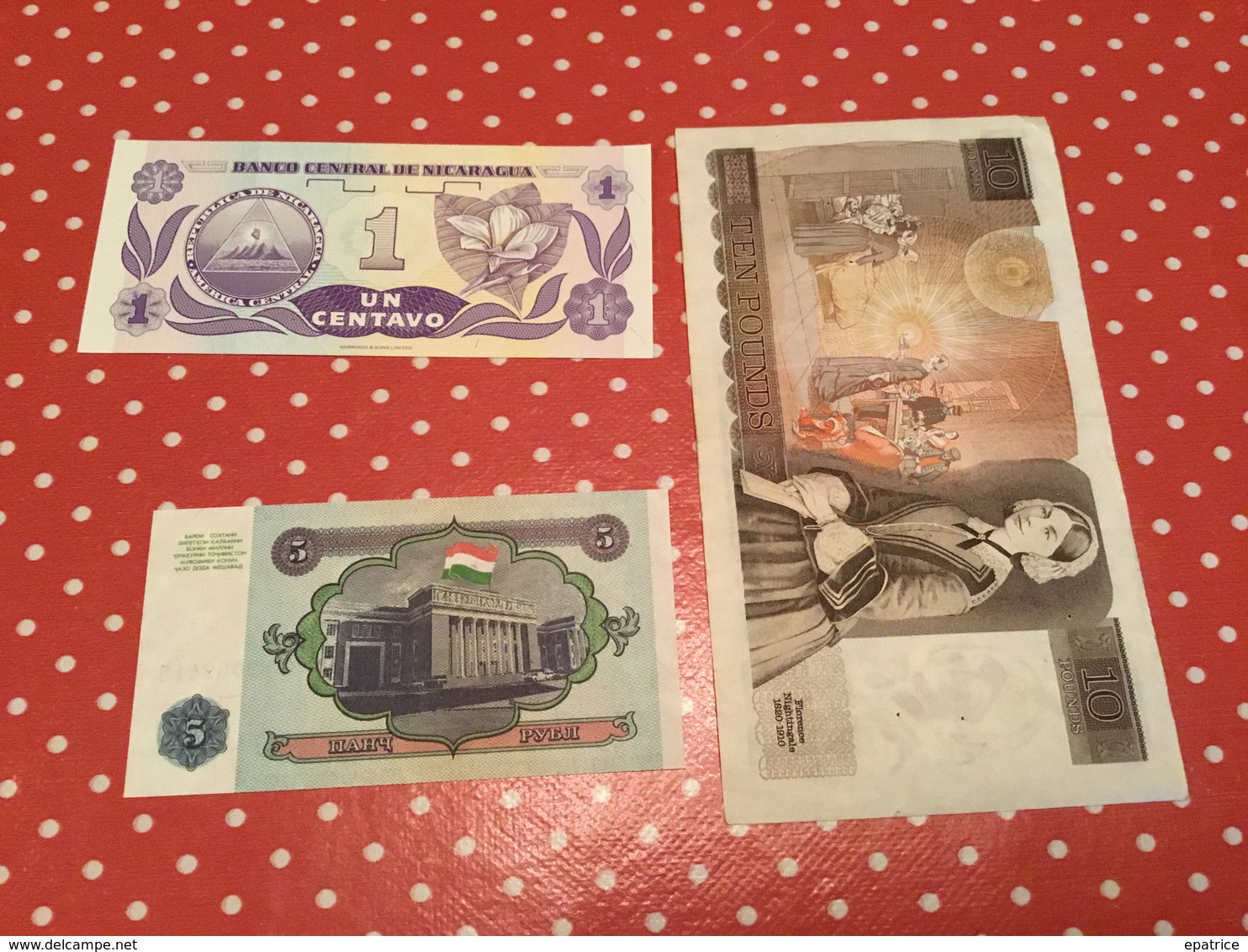 LOT DE 3 BILLETS Voir Le Scan - Vrac - Billets