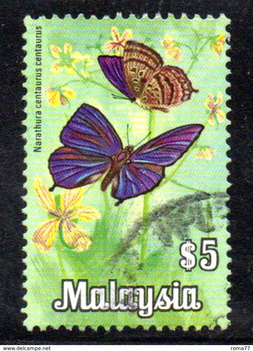 APR1173 - APR1170 - MALAYSIA 1970 , Yvert N. 74 Usato (2380A) Farfalle Papillon - Federation Of Malaya