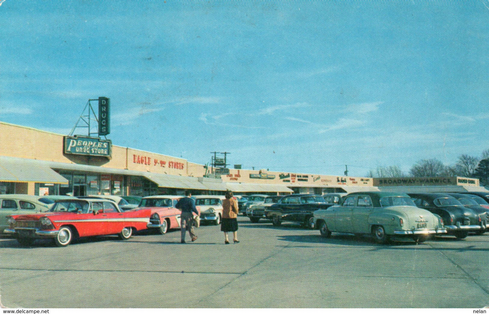 HILTON SHOPPING CENTER-WARWICK-VIRGINIA-1958 - Newport News