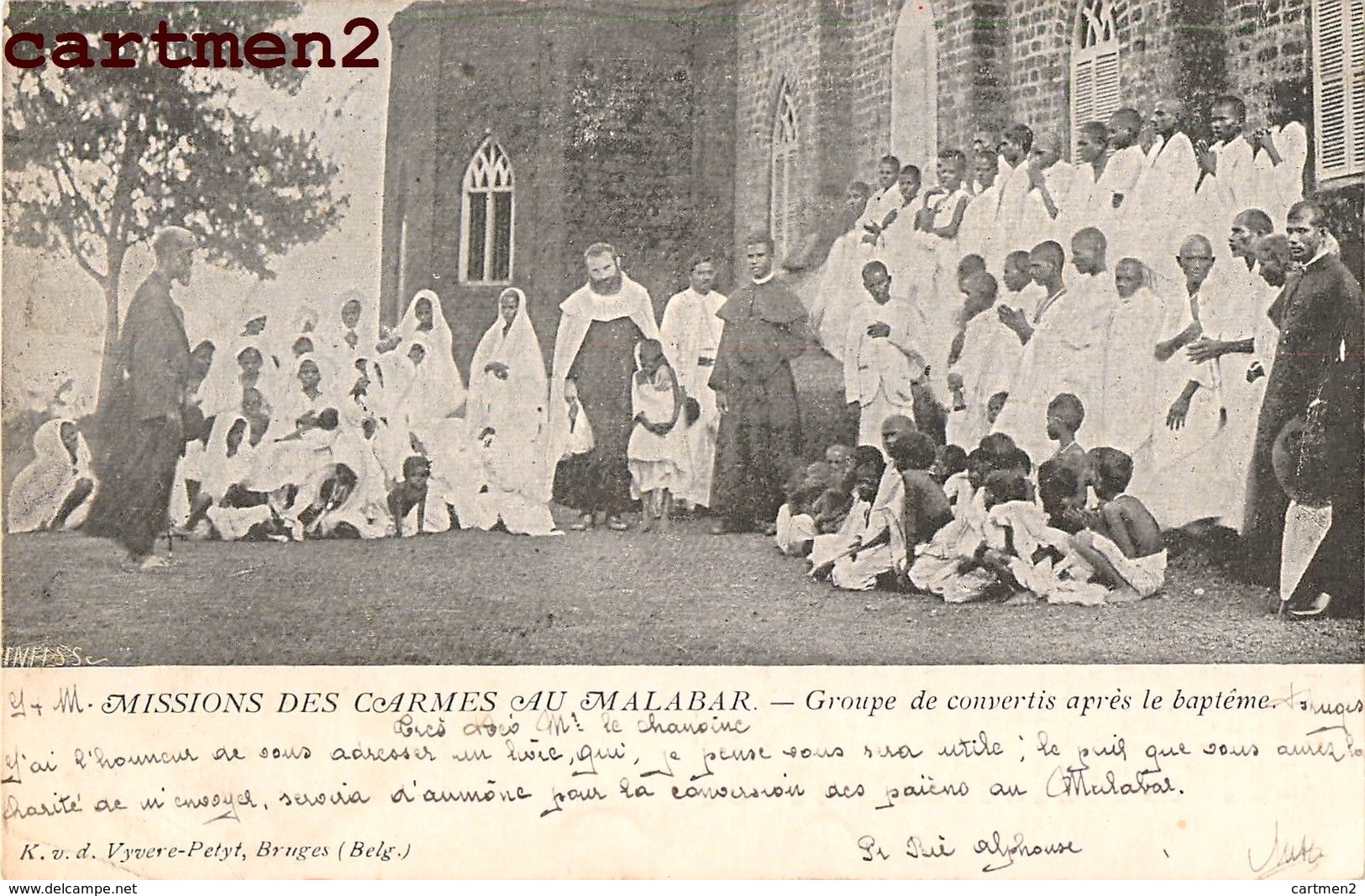 INDE INDIA MALABAR INDES ANGLAISES VYVERE ETHNIC ETHNOLOGIE CATECHISTE MISSIONNAIRES MISSIONS FRANCISCAINES - India